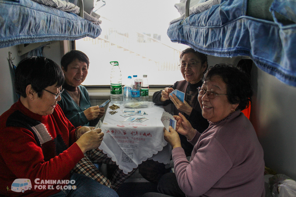 Viajar en tren por China